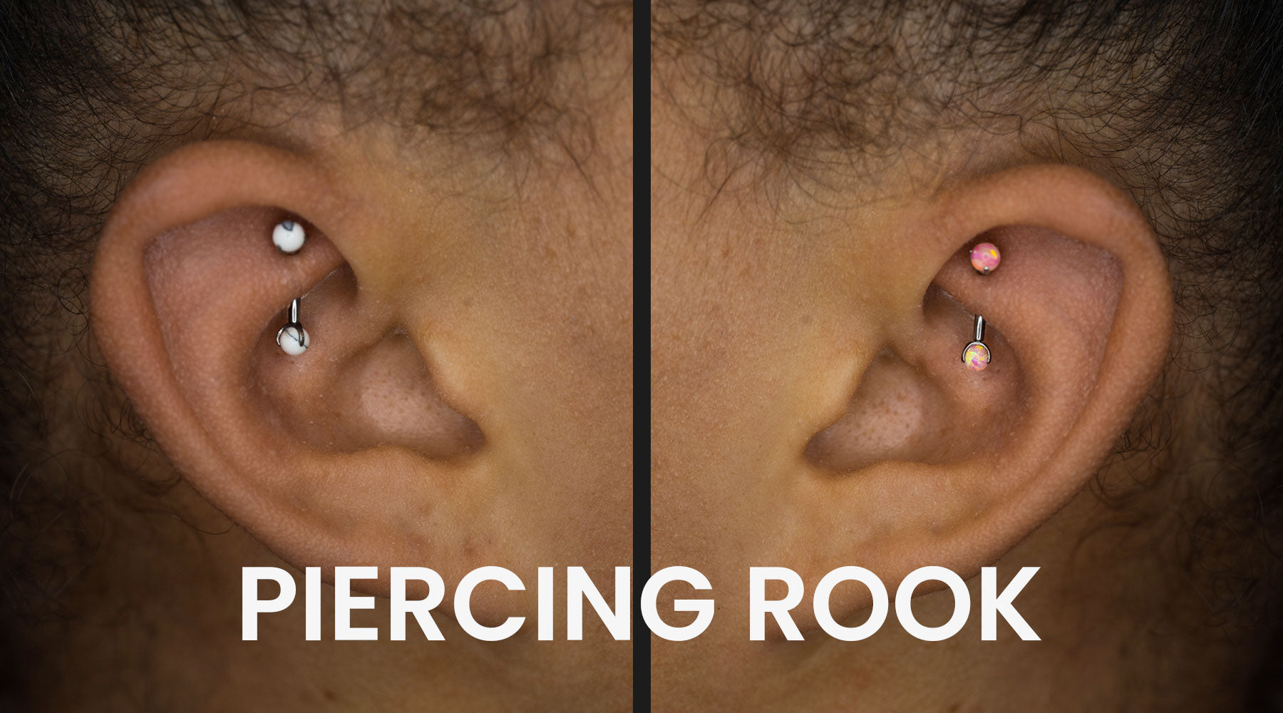 Tragus piercing: pain, healing, jewelry - obsidian piercing
