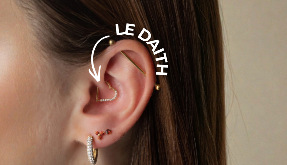 Piercing Daith : Douleur, Cicatrisation, Types de Bijoux, ...