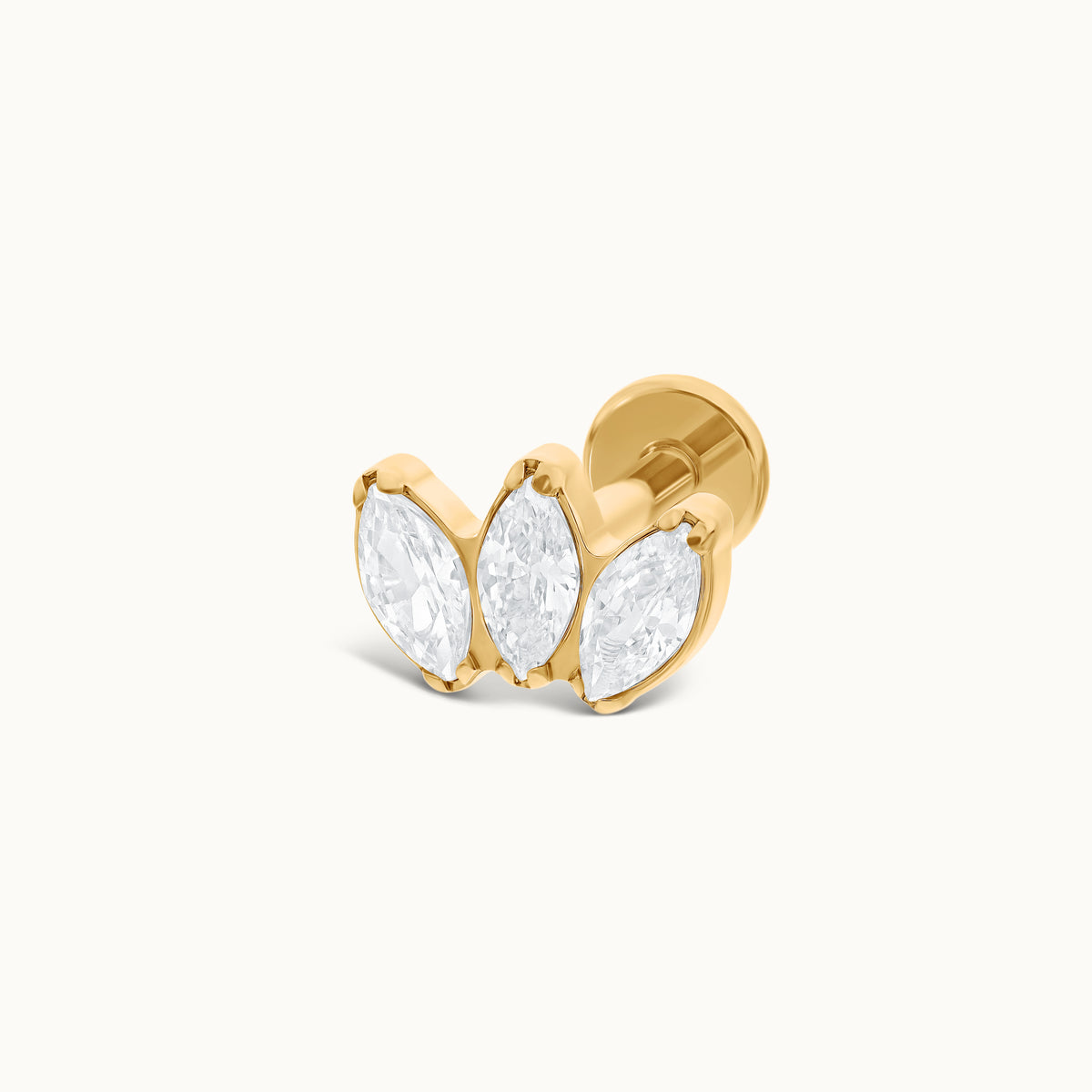Marquise - Gioiello Piercing Orecchio - Obsidian Piercing