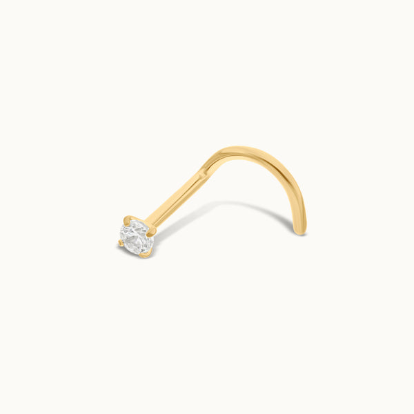 Piercing Vis De Nez En Titane Qualité Implant - Croix Avec Billes En Titane, 6mm De Long, Choix D'épaisseur 0.8mm Ou 1mm