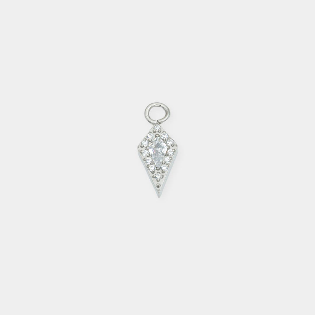 Orecchini a forma di stella in argento sterling 925 con cristalli Orecchini a forma di stella in argento sterling 925 con cristalli