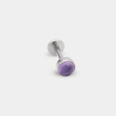 Cabochon-Titane-Amethyste